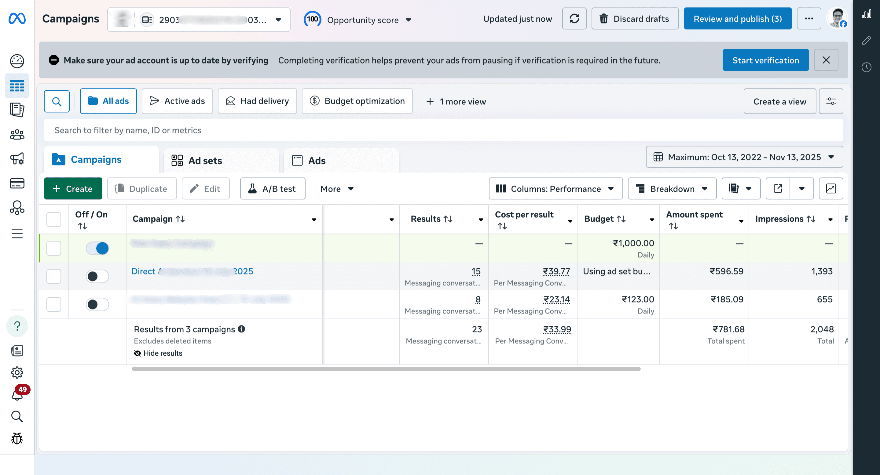 Conversion tracking and ROI data from interior design lead generation